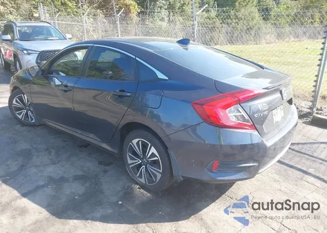 2016 Honda Civic Ex-L from USA, damaged, VIN 19XFC1F72GE015080
